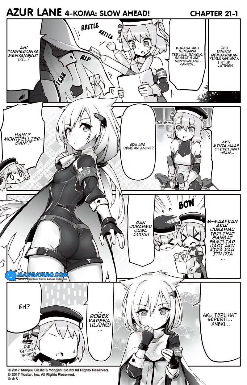 Baca Azur Lane 4-koma: Slow Ahead - Chapter 21 halaman 2