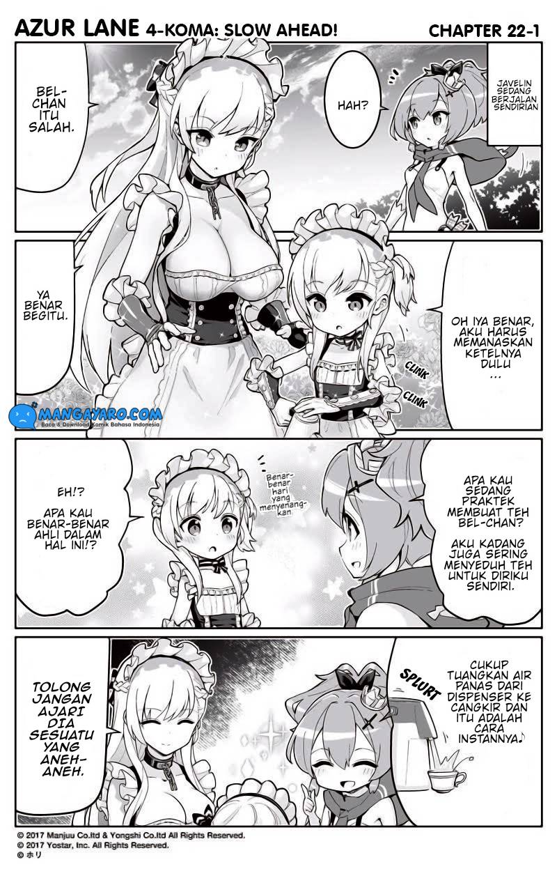 Baca Azur Lane 4-koma: Slow Ahead - Chapter 21 halaman 5