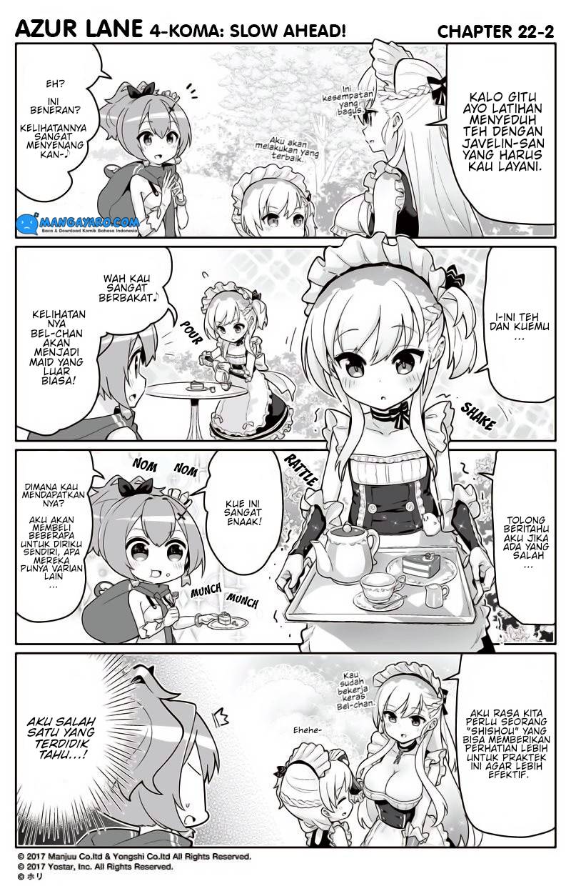 Baca Azur Lane 4-koma: Slow Ahead - Chapter 21 halaman 6