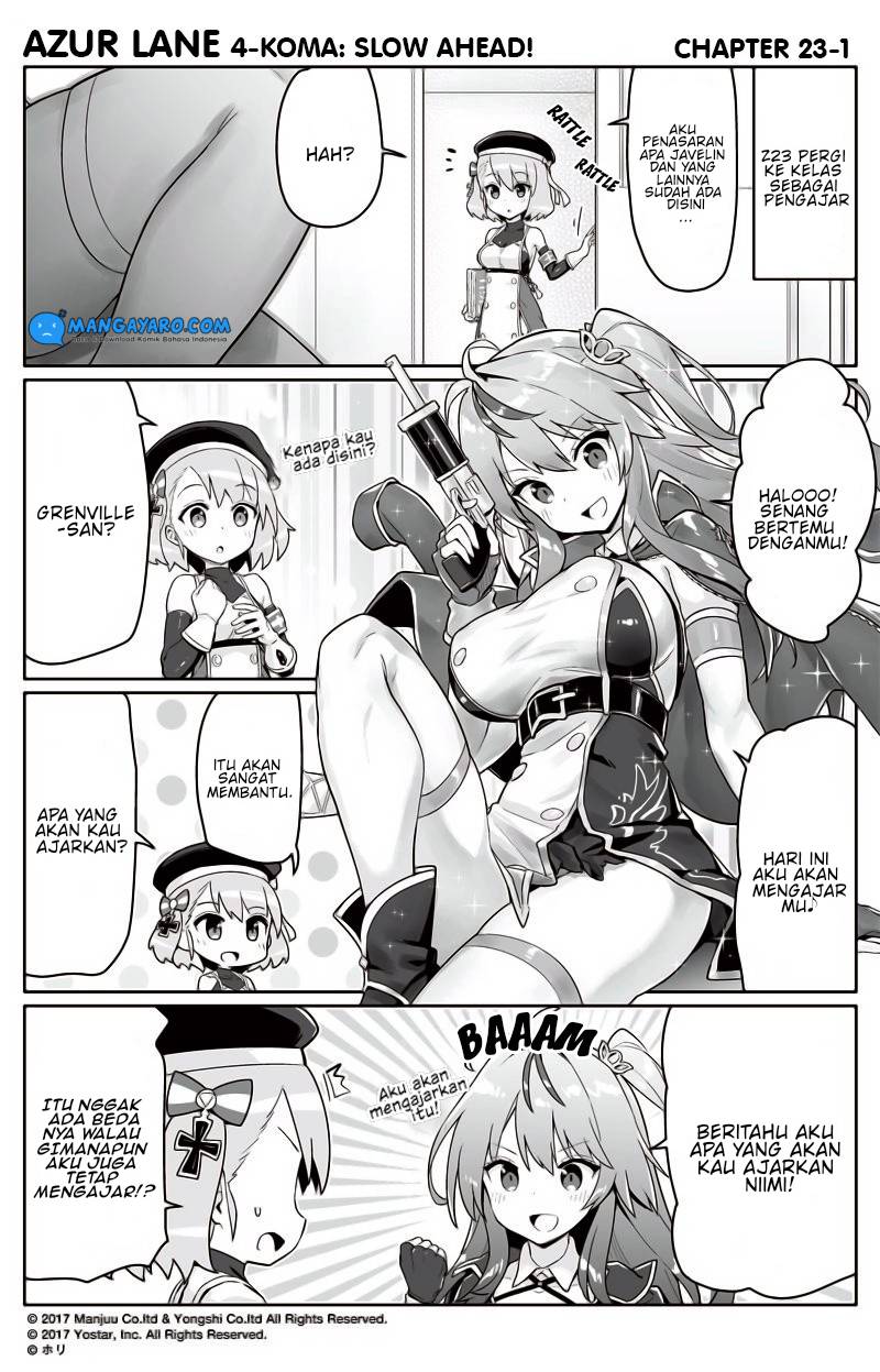 Baca Azur Lane 4-koma: Slow Ahead - Chapter 23 halaman 2