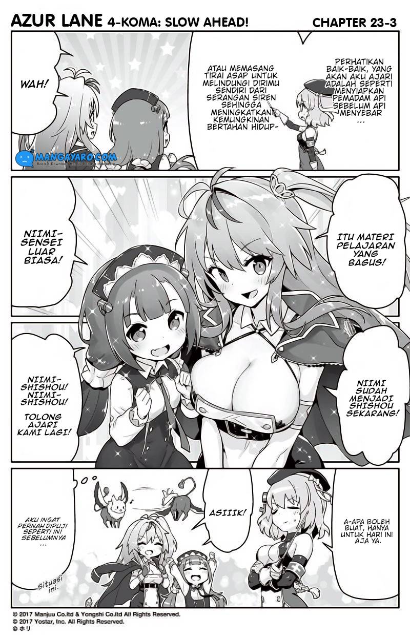Baca Azur Lane 4-koma: Slow Ahead - Chapter 23 halaman 4