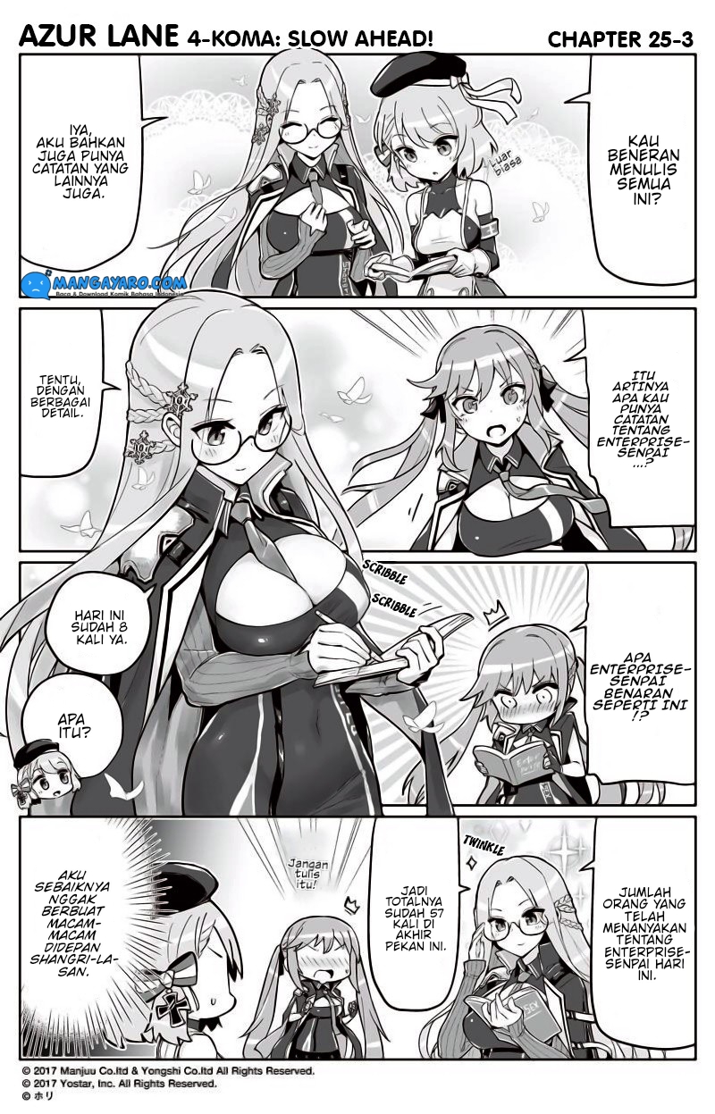 Baca Azur Lane 4-koma: Slow Ahead - Chapter 25 halaman 4