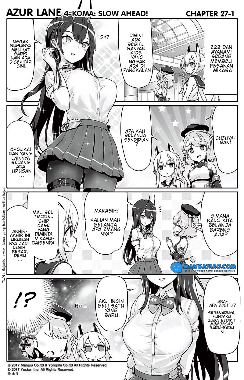 Baca Azur Lane 4-koma: Slow Ahead - Chapter 27 halaman 2