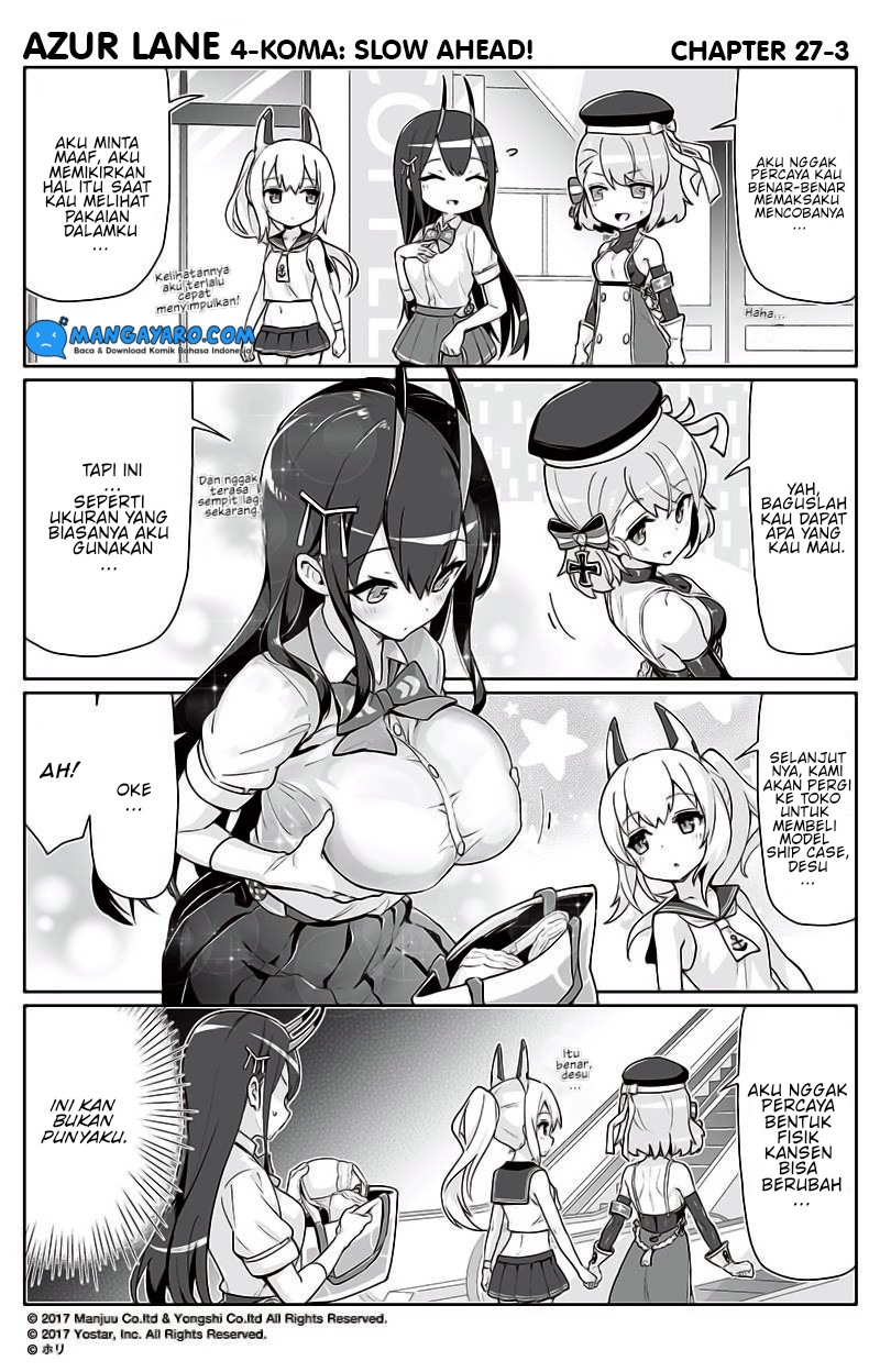 Baca Azur Lane 4-koma: Slow Ahead - Chapter 27 halaman 4