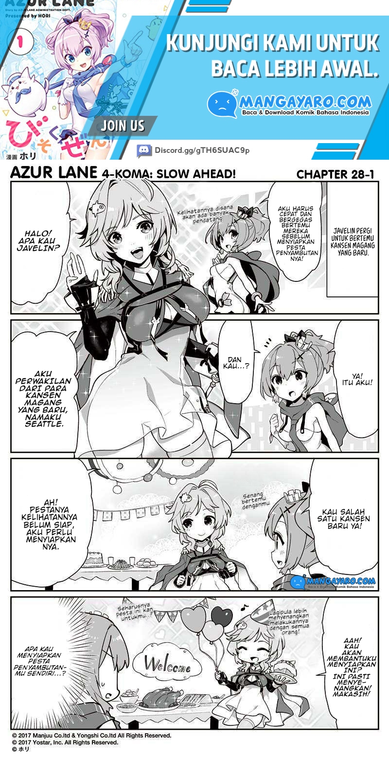 Baca Azur Lane 4-koma: Slow Ahead - Chapter 29 halaman 8