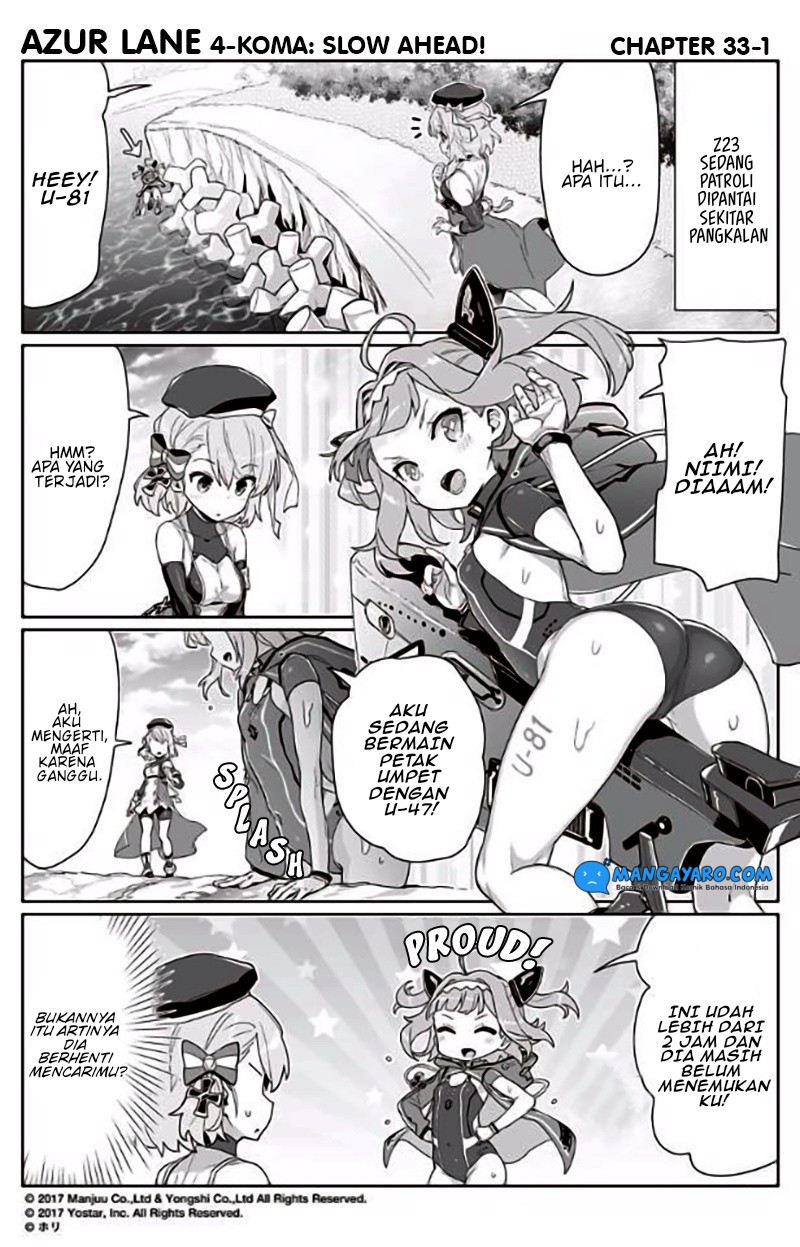 Baca Azur Lane 4-koma: Slow Ahead - Chapter 33 halaman 2