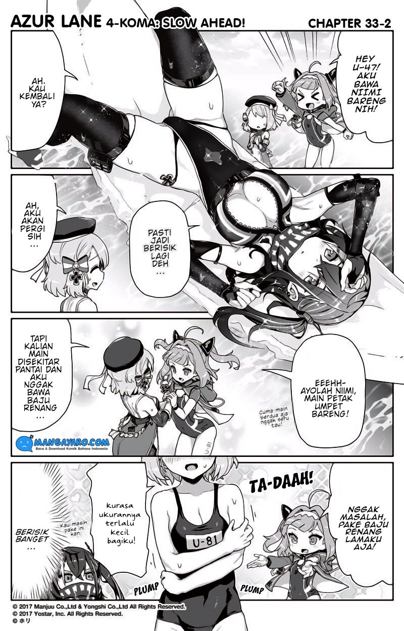 Baca Azur Lane 4-koma: Slow Ahead - Chapter 33 halaman 3