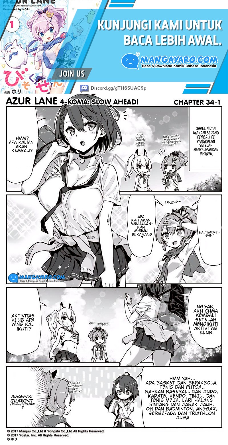 Baca Azur Lane 4-koma: Slow Ahead - Chapter 33 halaman 5