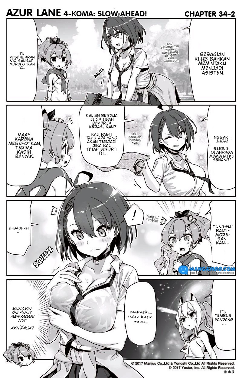 Baca Azur Lane 4-koma: Slow Ahead - Chapter 33 halaman 6