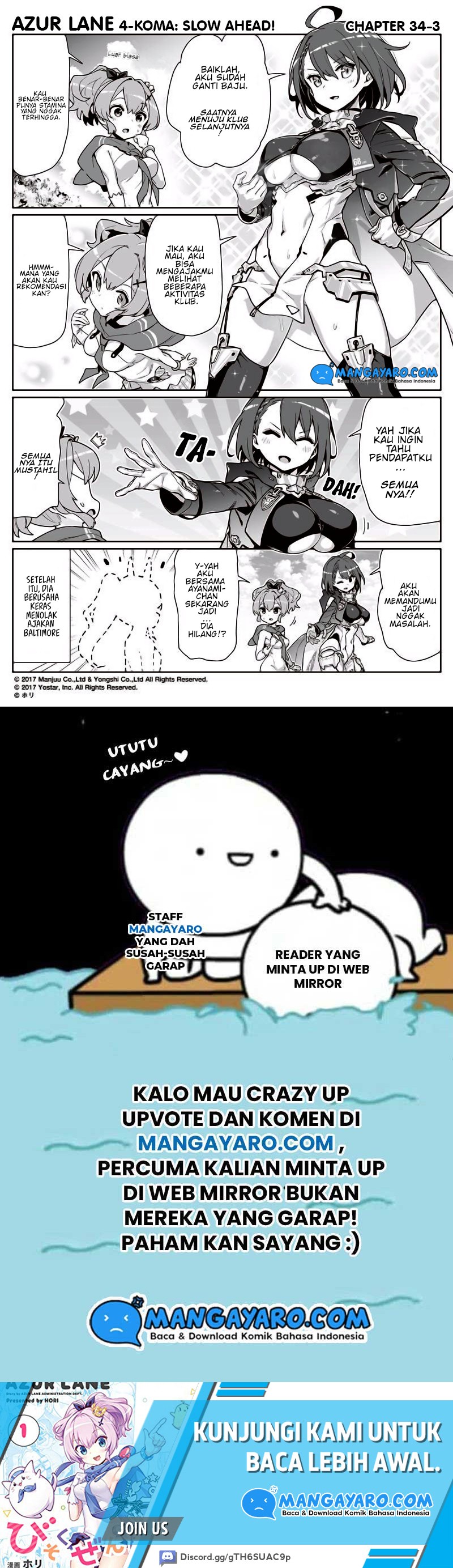 Baca Azur Lane 4-koma: Slow Ahead - Chapter 33 halaman 7