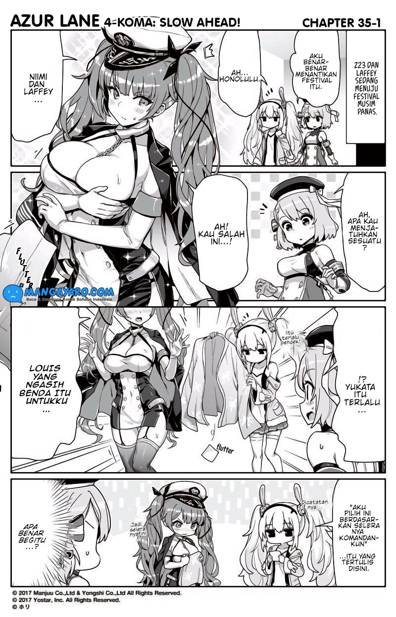 Baca Azur Lane 4-koma: Slow Ahead - Chapter 35 halaman 2