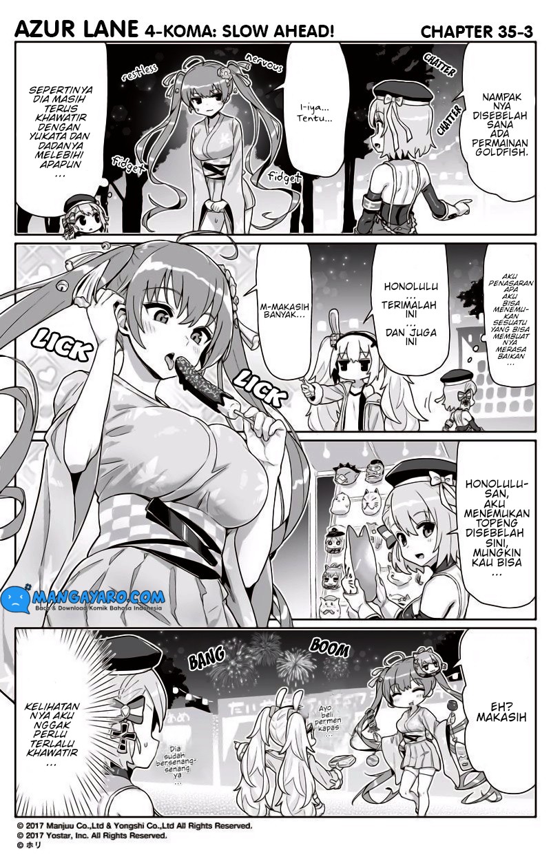 Baca Azur Lane 4-koma: Slow Ahead - Chapter 35 halaman 4