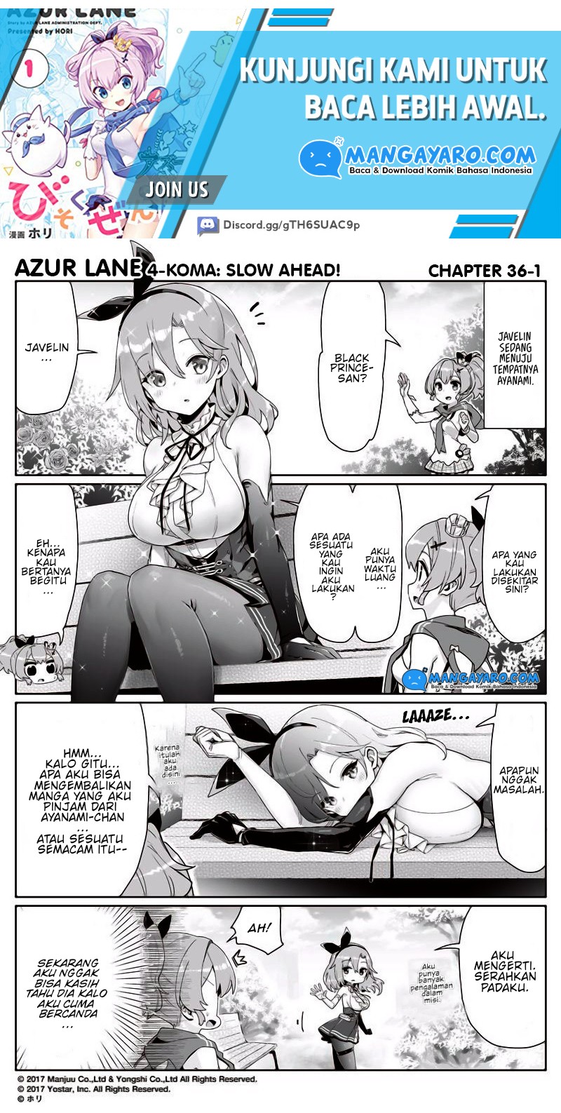 Baca Azur Lane 4-koma: Slow Ahead - Chapter 35 halaman 5