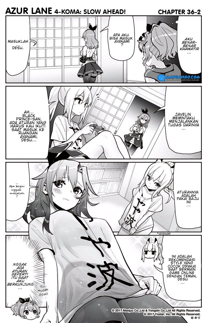 Baca Azur Lane 4-koma: Slow Ahead - Chapter 35 halaman 6