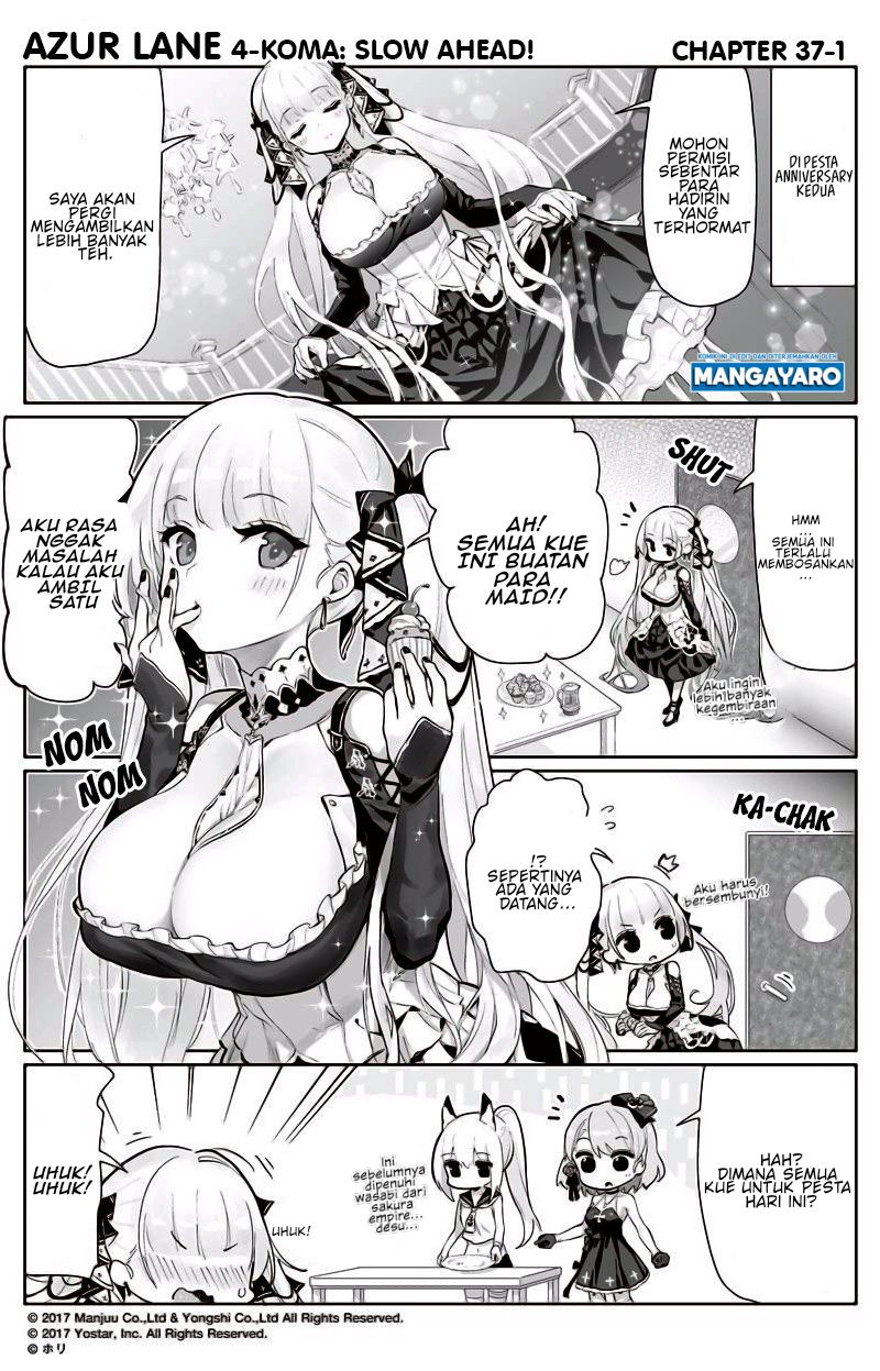 Baca Azur Lane 4-koma: Slow Ahead - Chapter 37 halaman 2