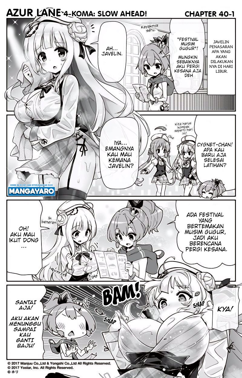 Baca Azur Lane 4-koma: Slow Ahead - Chapter 39 halaman 5