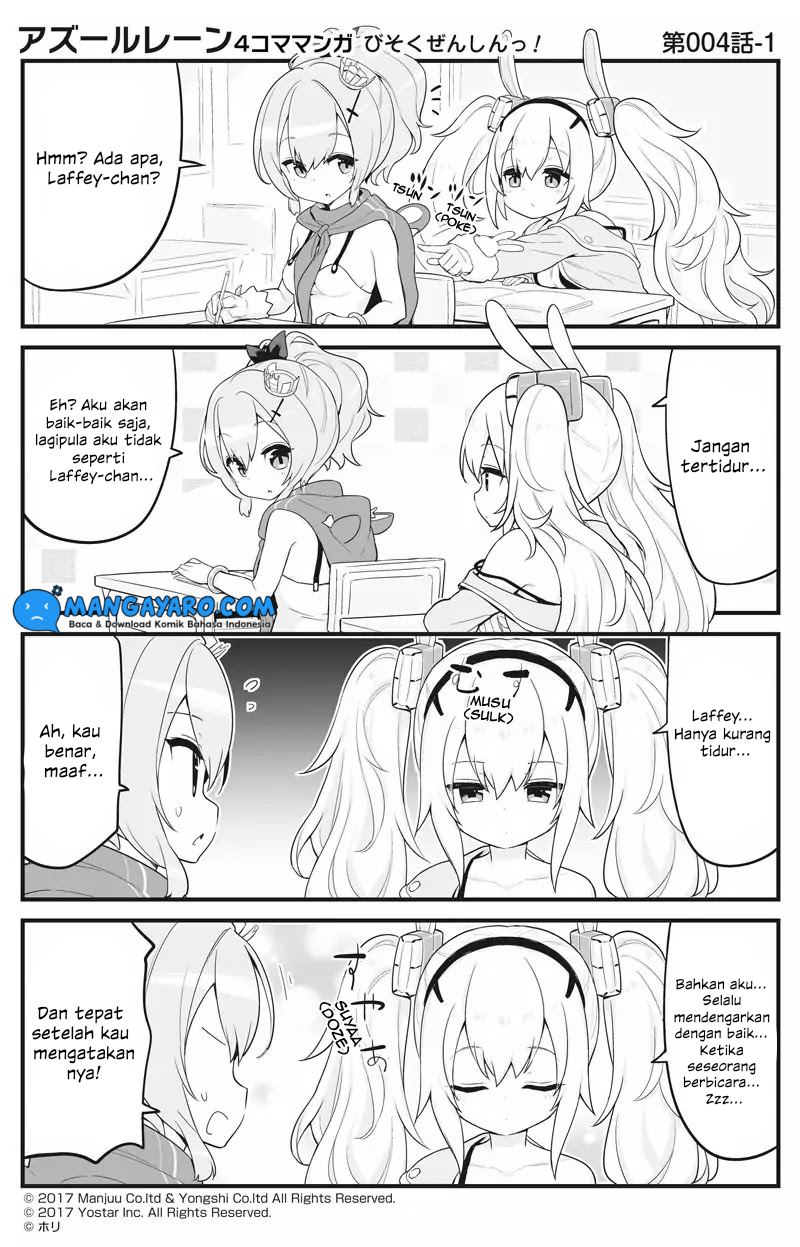 Baca Azur Lane 4-koma: Slow Ahead - Chapter 4 halaman 2