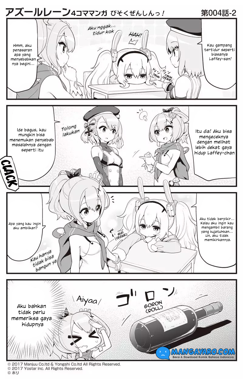Baca Azur Lane 4-koma: Slow Ahead - Chapter 4 halaman 3