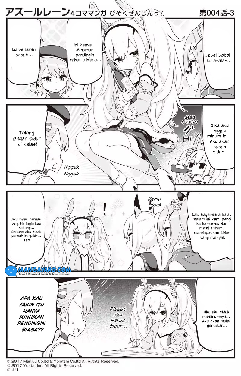 Baca Azur Lane 4-koma: Slow Ahead - Chapter 4 halaman 4