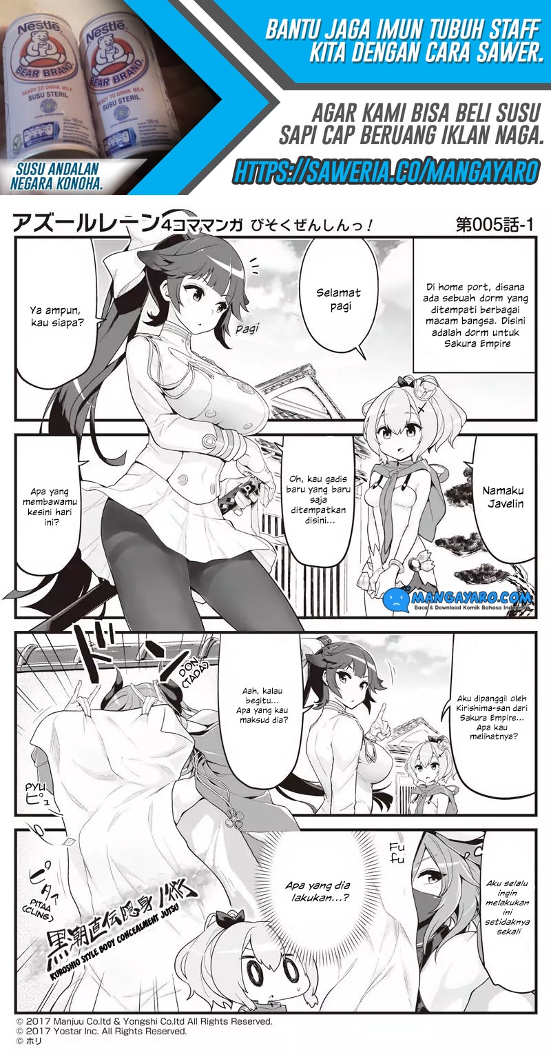 Baca Azur Lane 4-koma: Slow Ahead - Chapter 4 halaman 6