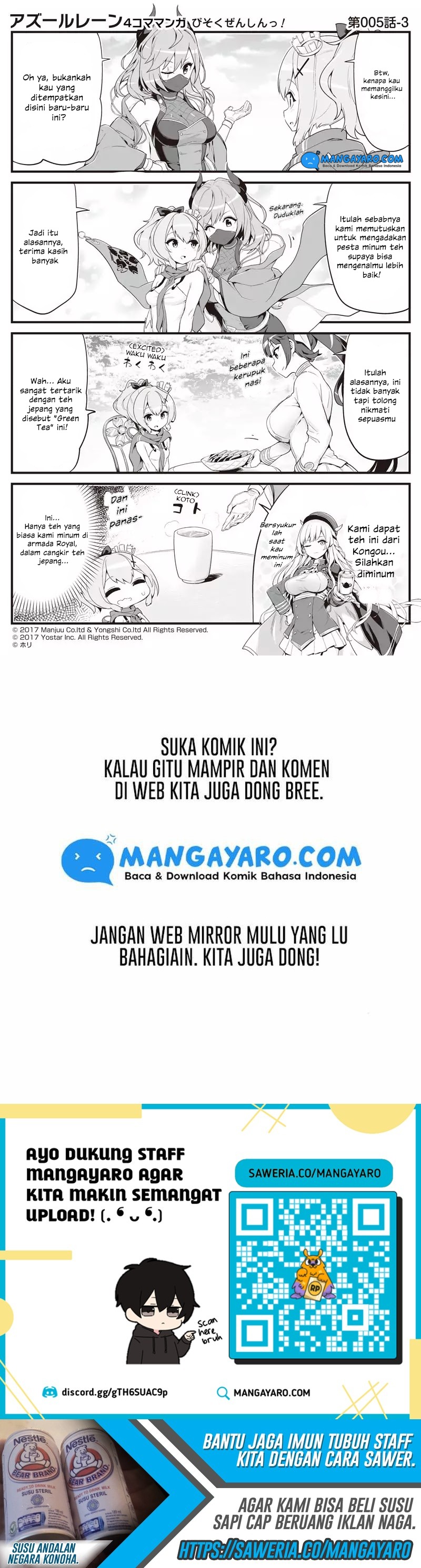 Baca Azur Lane 4-koma: Slow Ahead - Chapter 4 halaman 8