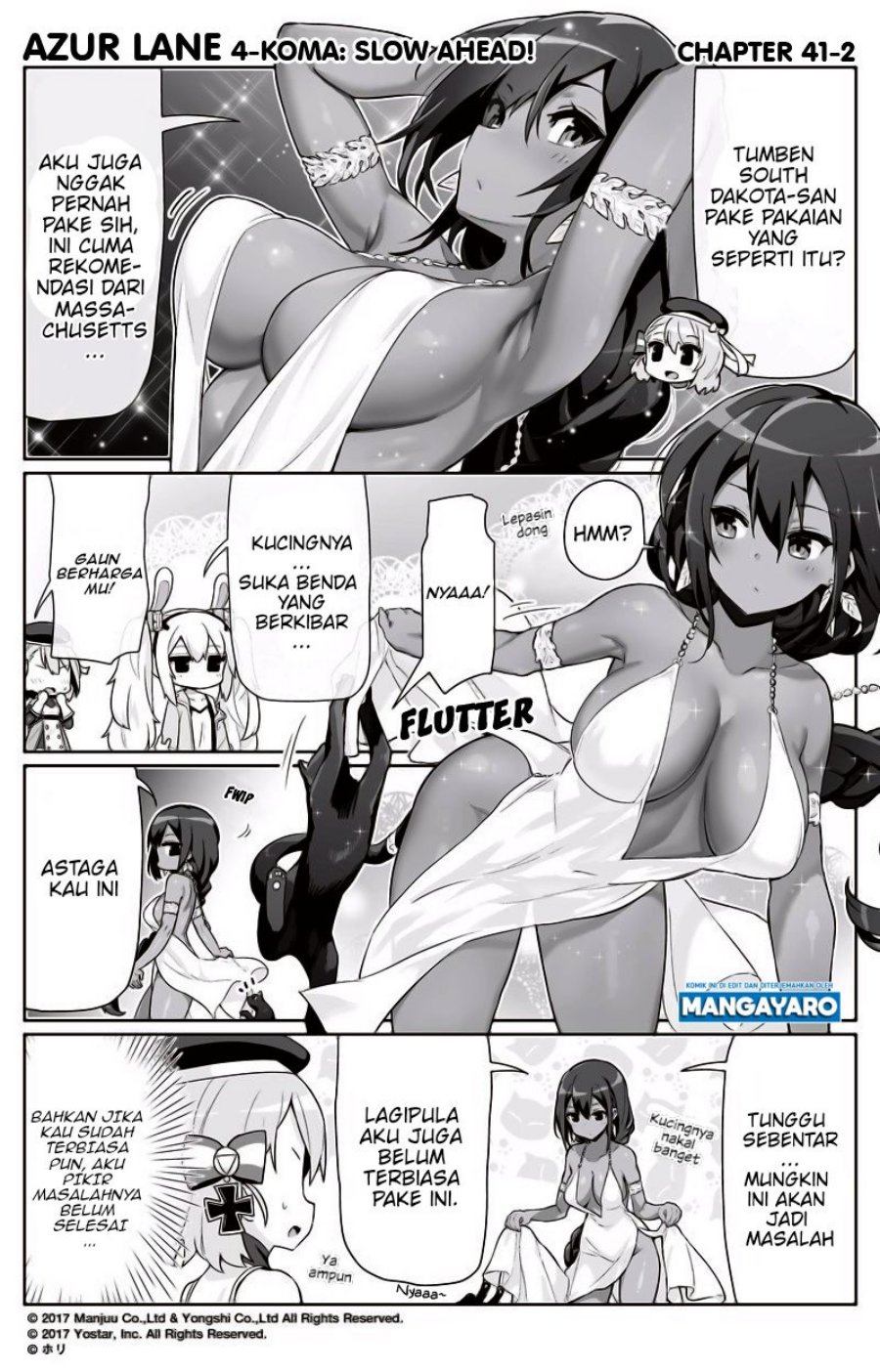 Baca Azur Lane 4-koma: Slow Ahead - Chapter 41 halaman 3