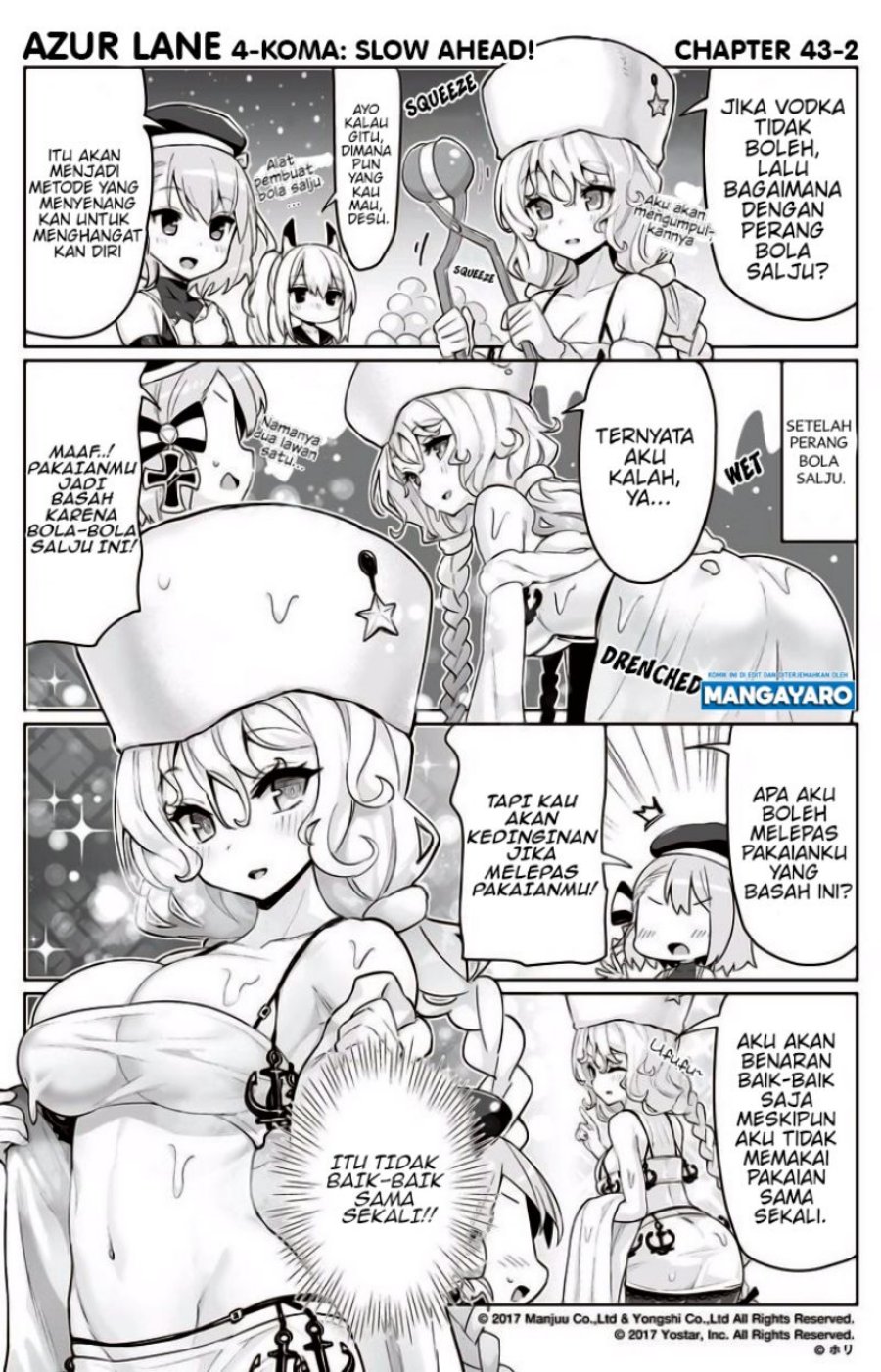 Baca Azur Lane 4-koma: Slow Ahead - Chapter 43 halaman 3