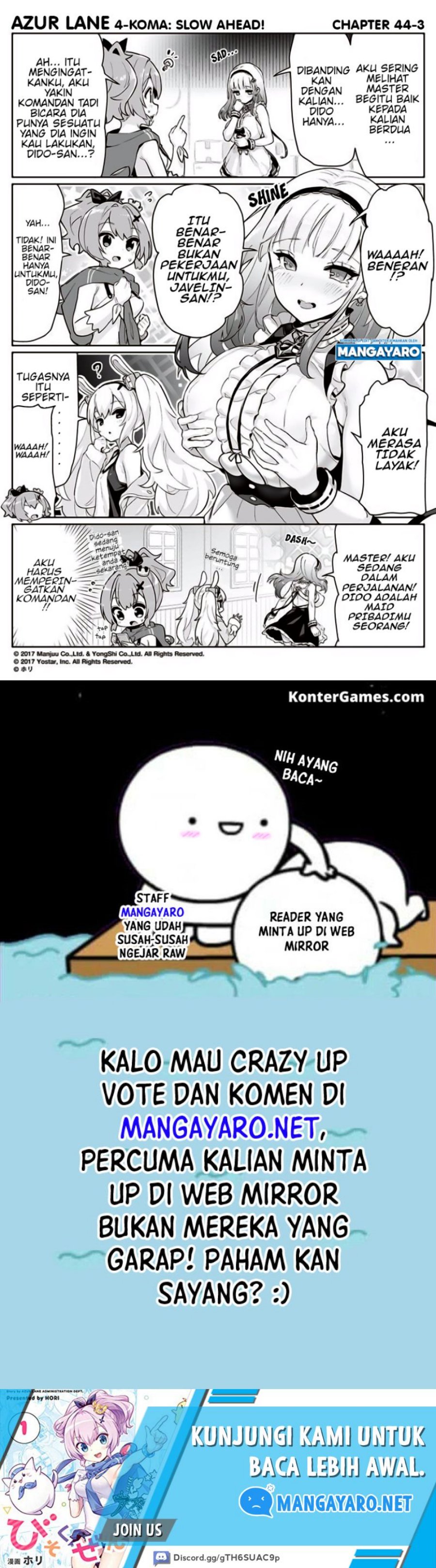 Baca Azur Lane 4-koma: Slow Ahead - Chapter 43 halaman 7