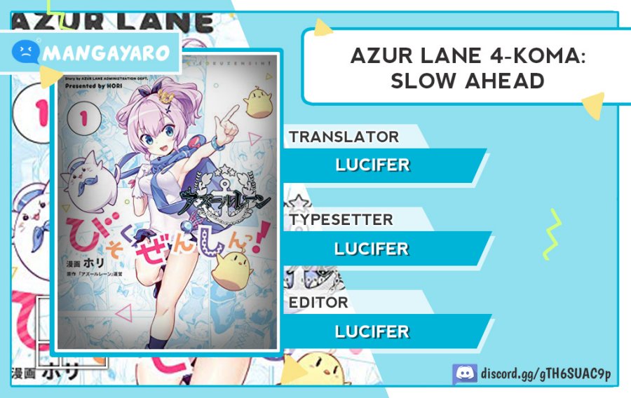 Baca Azur Lane 4-koma: Slow Ahead - Chapter 45 halaman 1