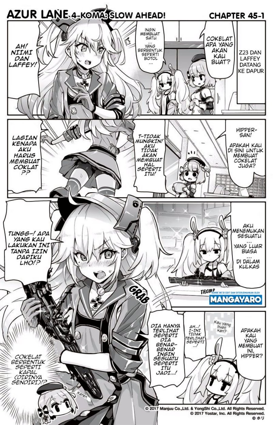 Baca Azur Lane 4-koma: Slow Ahead - Chapter 45 halaman 2