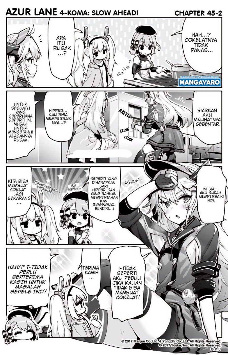 Baca Azur Lane 4-koma: Slow Ahead - Chapter 45 halaman 3