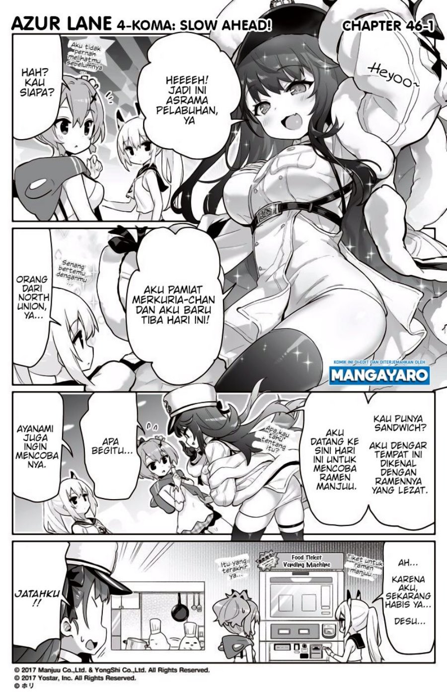 Baca Azur Lane 4-koma: Slow Ahead - Chapter 45 halaman 5