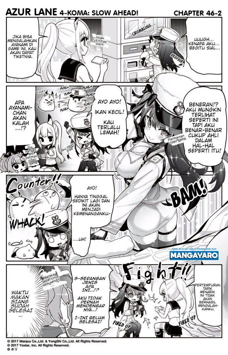 Baca Azur Lane 4-koma: Slow Ahead - Chapter 45 halaman 6