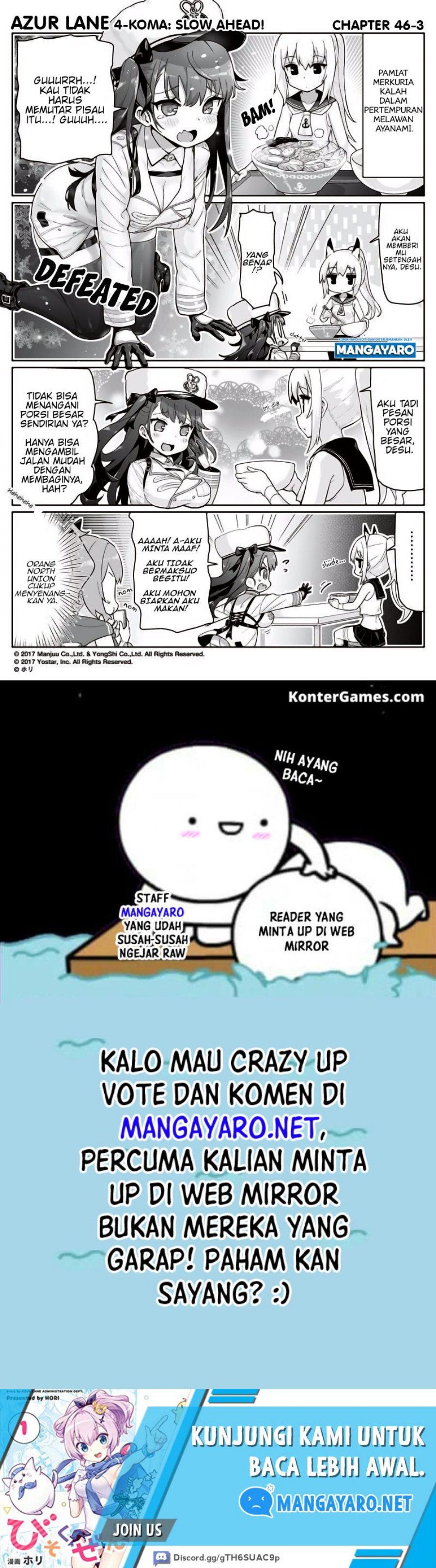 Baca Azur Lane 4-koma: Slow Ahead - Chapter 45 halaman 7
