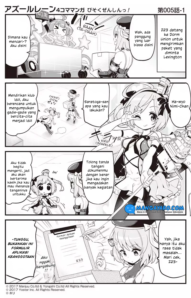 Baca Azur Lane 4-koma: Slow Ahead - Chapter 6 halaman 2