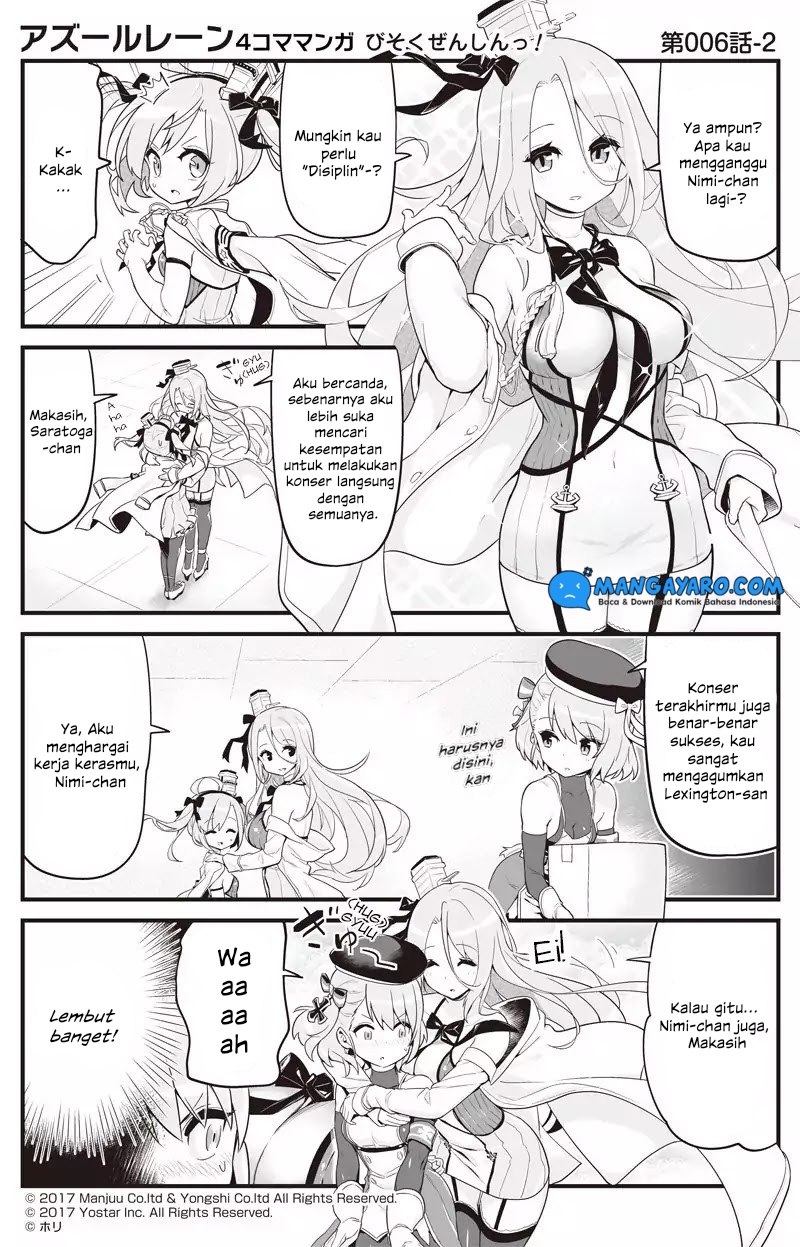 Baca Azur Lane 4-koma: Slow Ahead - Chapter 6 halaman 3