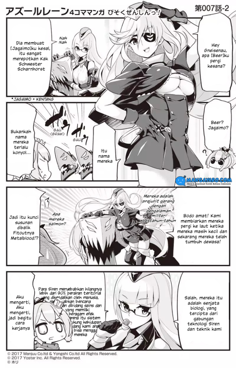 Baca Azur Lane 4-koma: Slow Ahead - Chapter 6 halaman 6