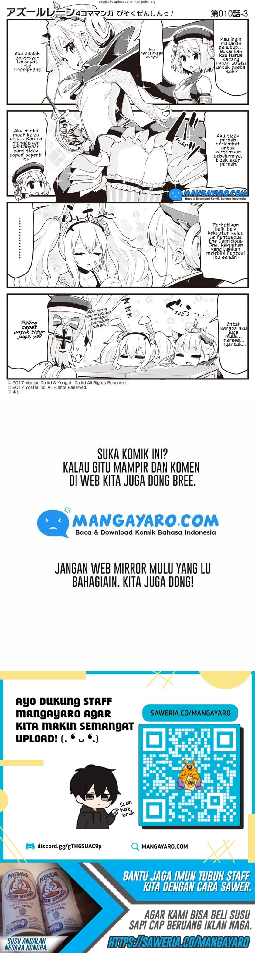 Baca Azur Lane 4-koma: Slow Ahead - Chapter 8 halaman 10