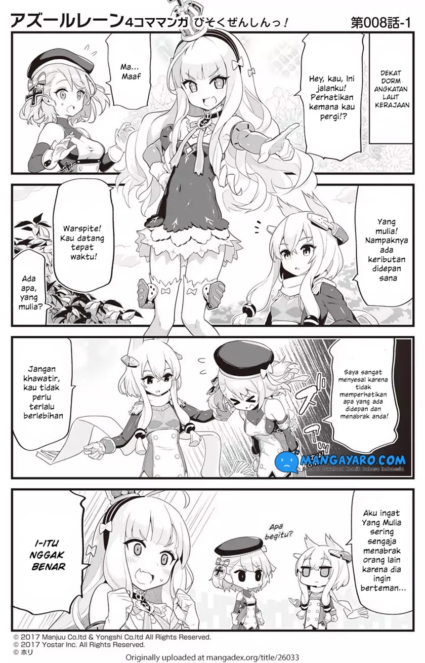 Baca Azur Lane 4-koma: Slow Ahead - Chapter 8 halaman 2