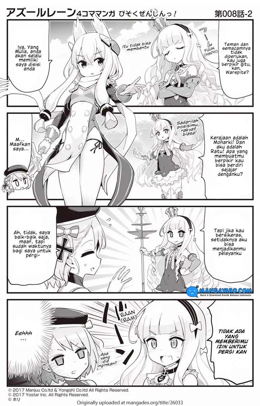 Baca Azur Lane 4-koma: Slow Ahead - Chapter 8 halaman 3