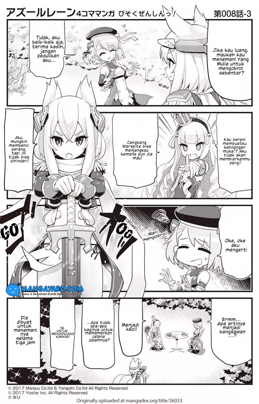 Baca Azur Lane 4-koma: Slow Ahead - Chapter 8 halaman 4