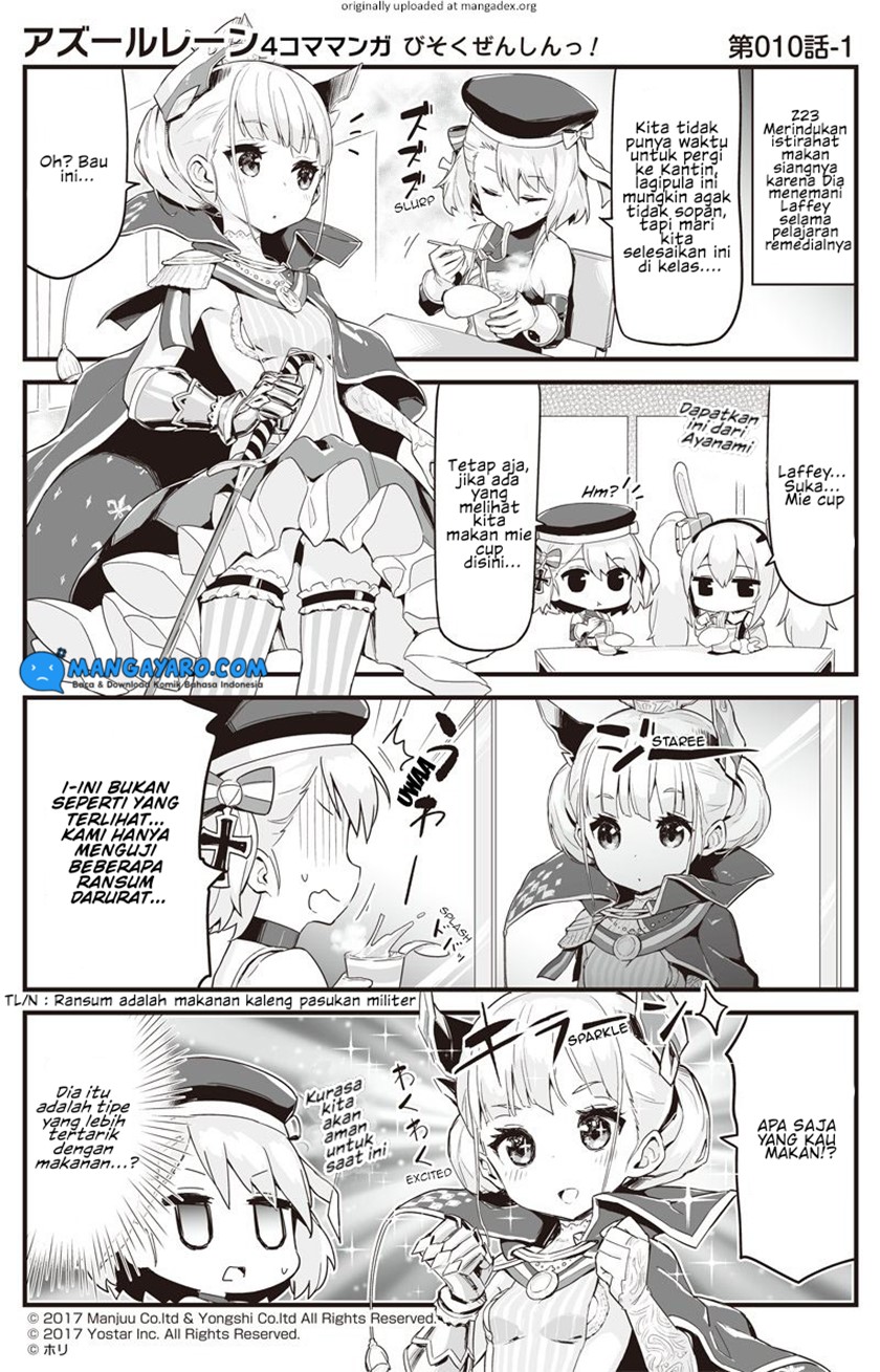 Baca Azur Lane 4-koma: Slow Ahead - Chapter 8 halaman 8