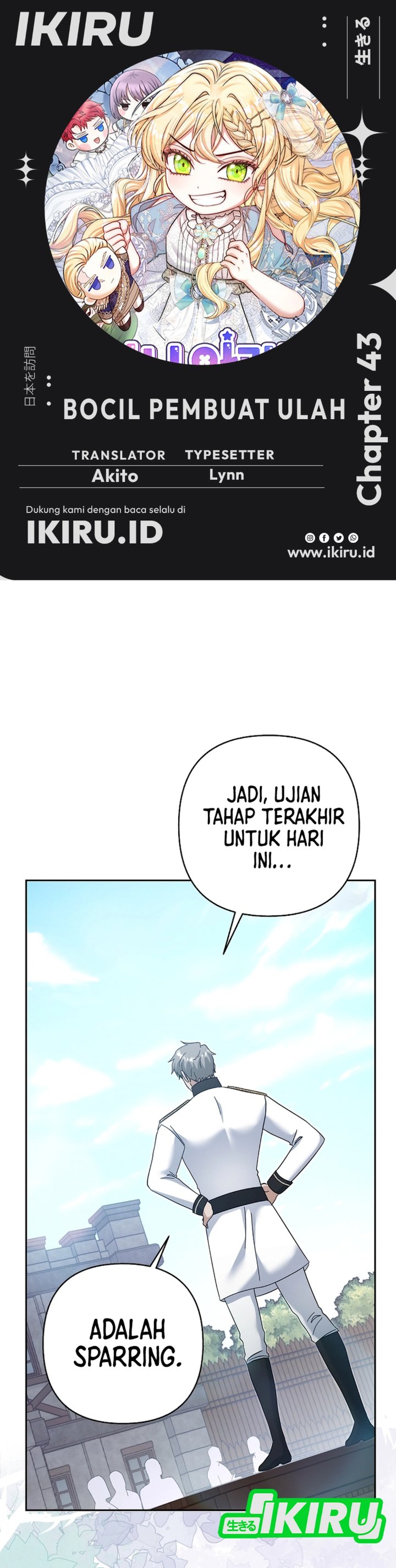 Baca Baby Trouble Maker - Chapter 43 halaman 1