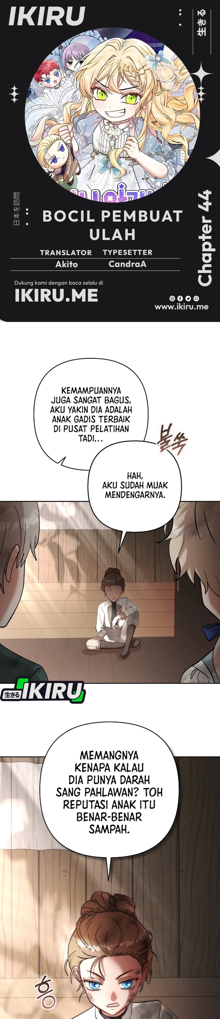 Baca Baby Trouble Maker - Chapter 44 halaman 1