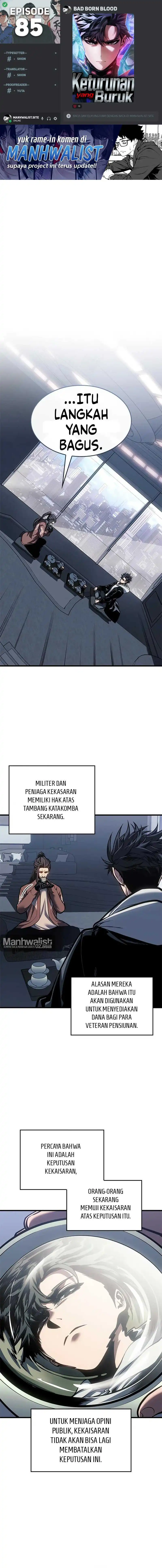 Baca Bad Born Blood - Chapter 85 halaman 1