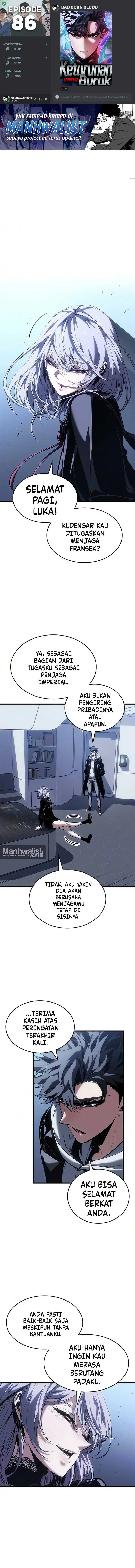 Baca Bad Born Blood - Chapter 86 halaman 1