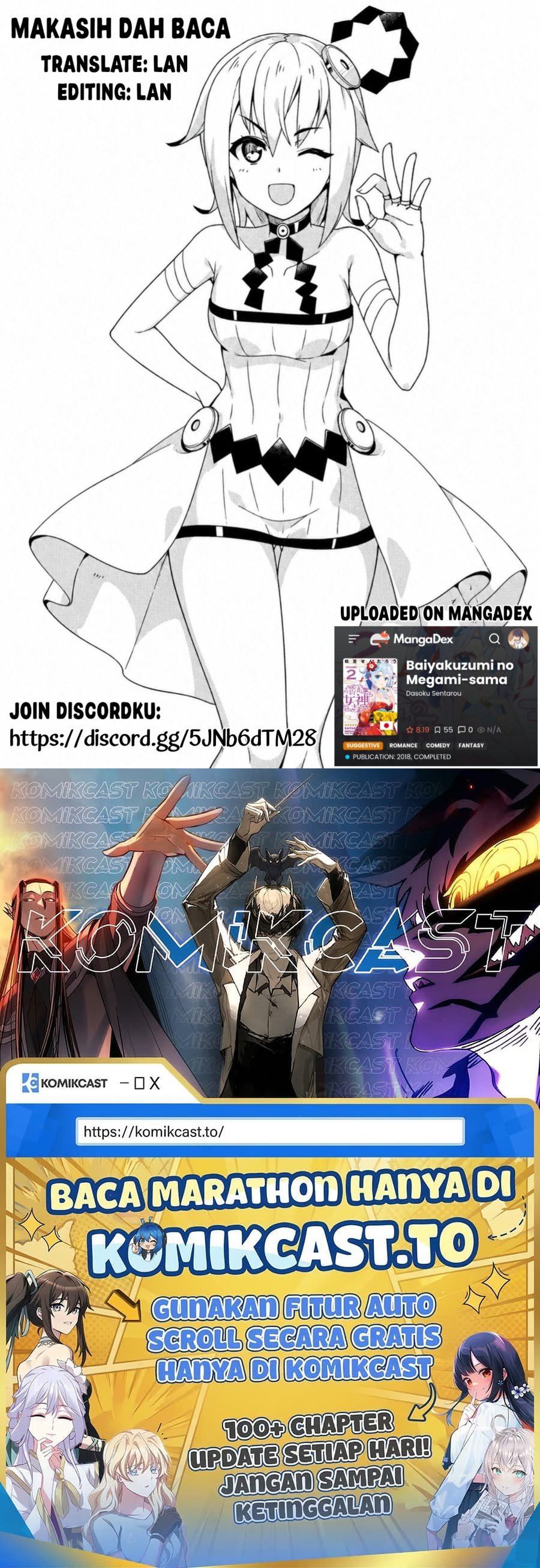 Baca Baiyakuzumi no Megami-sama - Chapter 2 halaman 22