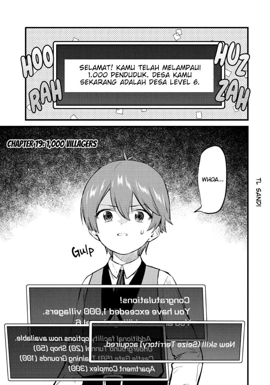 Baca The Amazing Village Creator: Slow Living with the Village Building Cheat Skill - Chapter 19 halaman 1