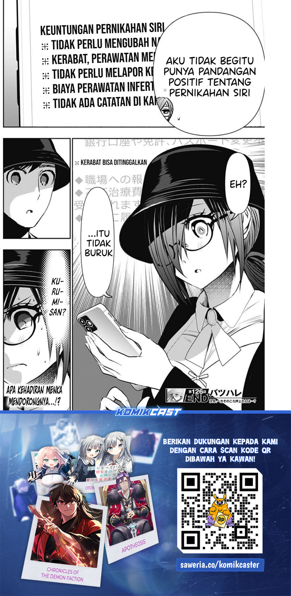 Baca Batsu Harem - Chapter 126 halaman 12