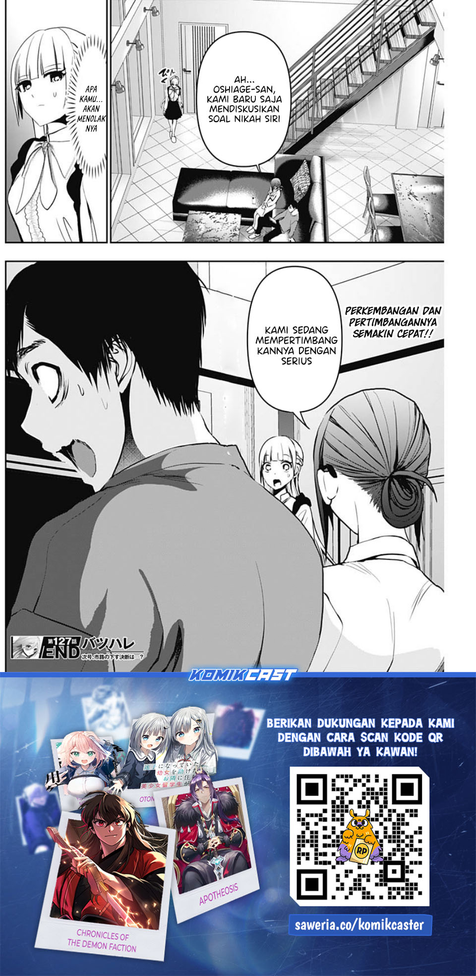Baca Batsu Harem - Chapter 127 halaman 13